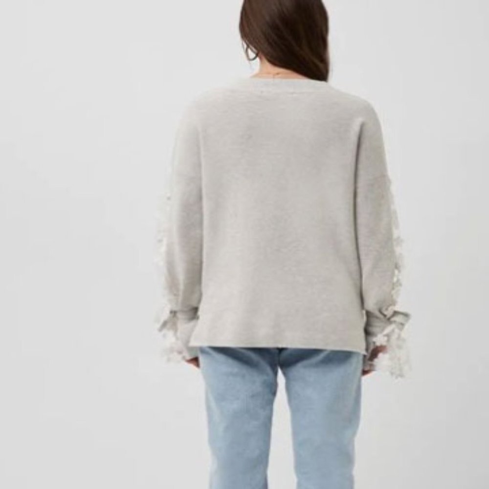 French Connection Caballo Lace Knit Sweater - Picture 4 of 7